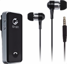 Headset Bluetooth i-brain Long Standby (Version Stereo - schwarz) für iPhone, Samsung, Huawei, LG etc.