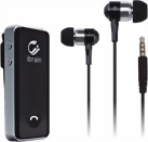 Headset Bluetooth i-brain Long Standby (Version Stereo - schwarz) fr iPhone, Samsung, Huawei, LG etc.