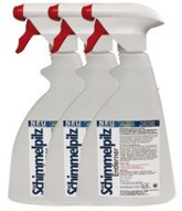 Jati-Schimmelpilzentferner Kombiangebot Drei Sprhflaschen fr ca. 15 qm ( 3 x 500ml-Flasche) fr ca. 12-16 qm (Grundpreis  33,20 / Liter)