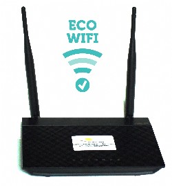 Strahlungsreduzierter WLAN n-Router (2,4 GHz)