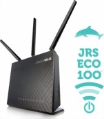Strahlungsreduzierter JRS Eco 100 WLAN Dualband ac-Router (2,4 + 5 GHz)