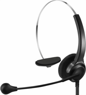 IB Call-Air Luftleiterheadset mit USB / 3,5 / RJ10 / PC Anschluss