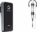 Headset Bluetooth i-brain Long Standby (Version Hook Stereo - schwarz) für iPhone, Samsung, Huawei, LG etc.