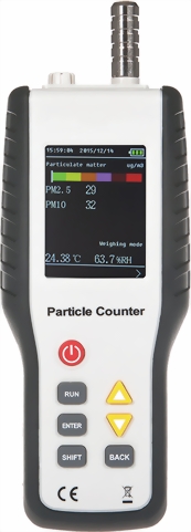 Luftmessgert - Partikelzhler Particle Counter HT